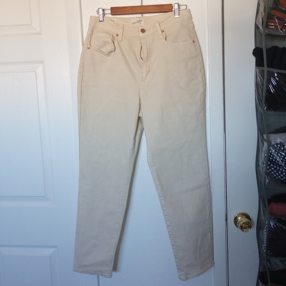 Cream High Rise 90's Slim Jeans